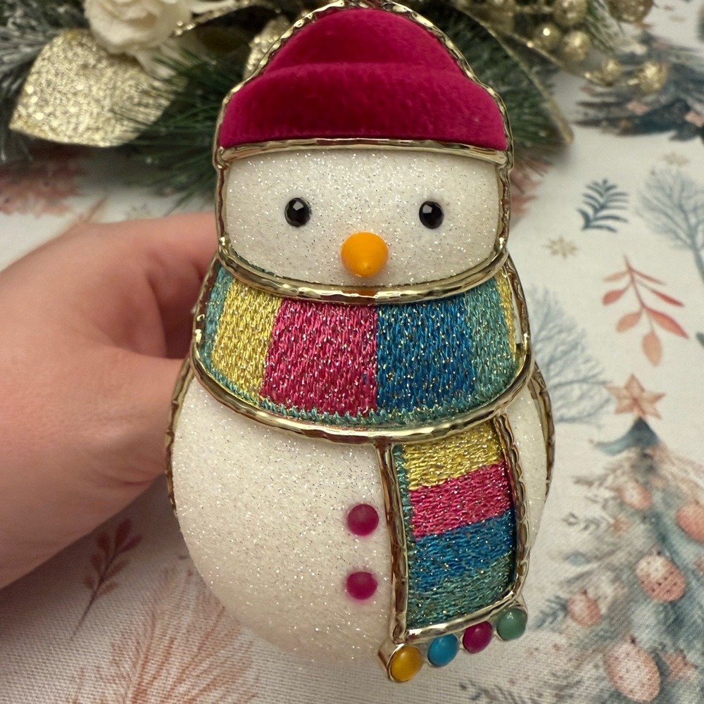 Snowman wall plug - Picture 1 of 2